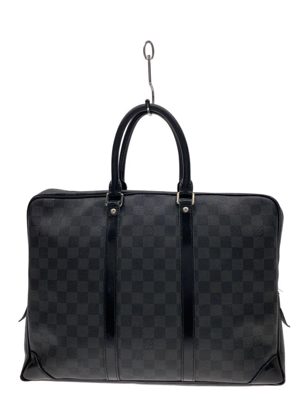 LOUIS VUITTON Porte Documents Voyage Damier Graphite Black